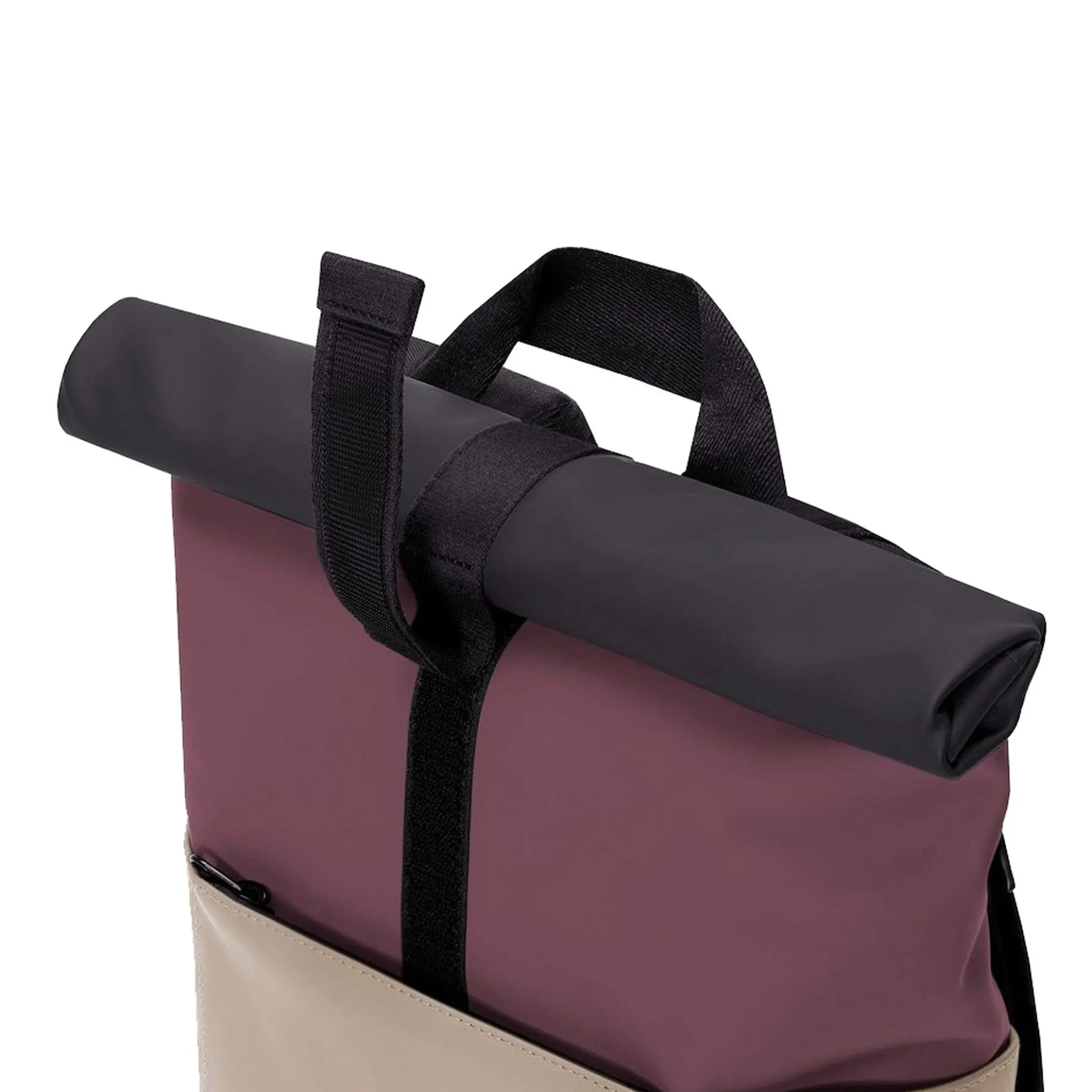 Hajo Mini Lotus Rolltop - Rucksack 16'' 42 cm (eggplant/nude)