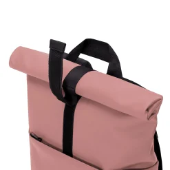 Hajo Mini Lotus Rolltop - Rucksack 16'' 42 cm (dark rose)