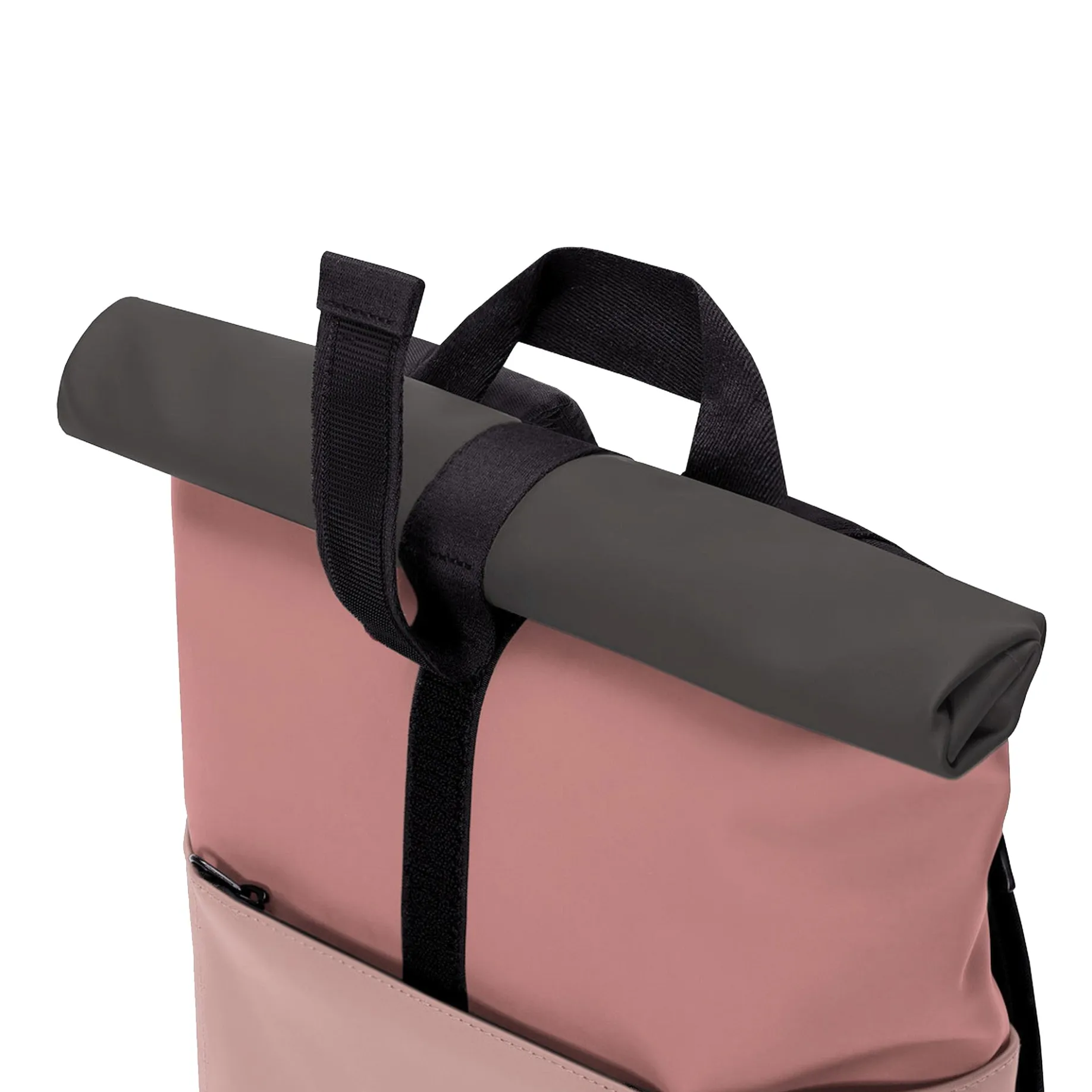 Hajo Mini Lotus Rolltop - Rucksack 16'' 42 cm (dark rose-rose)