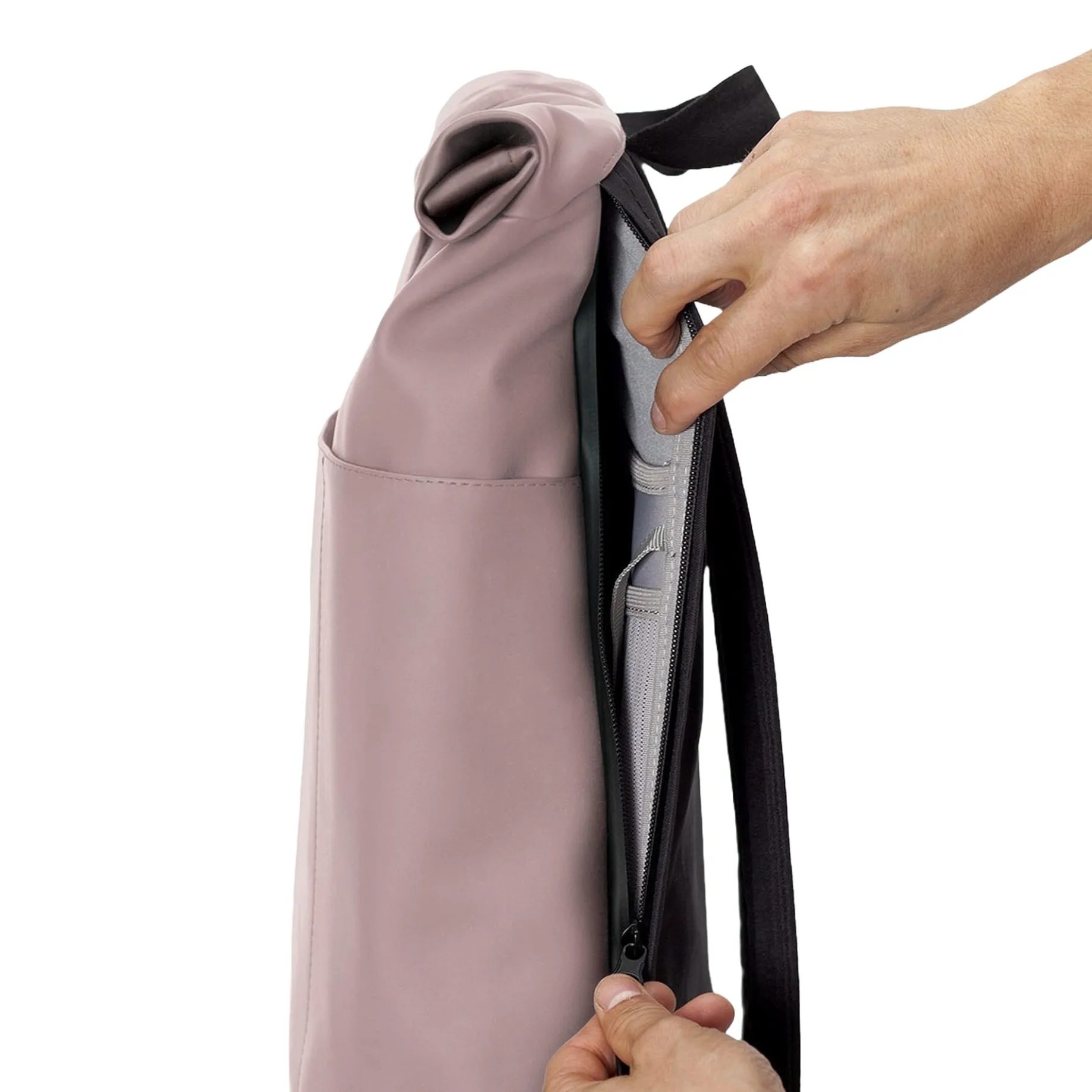 Hajo Mini Lotus Rolltop - Rucksack 16'' 42 cm (rose)