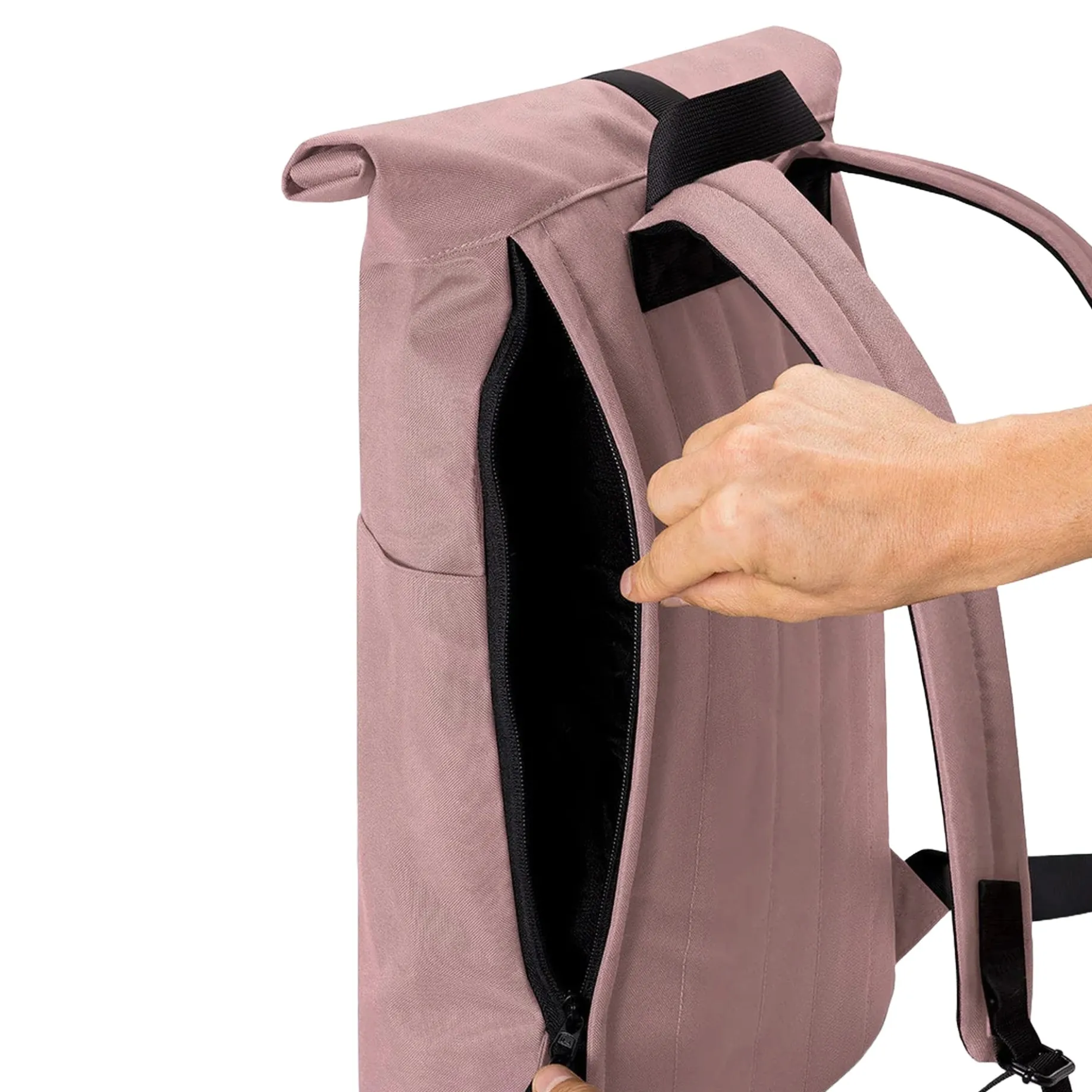 Hajo Mini Stealth - Rolltoprucksack 16'' 42 cm (rose)