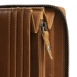Halle - Geldbörse 25cc 19 cm RFID (cognac)