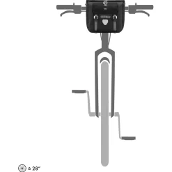 Handlebar-Pack Plus - Lenkertasche 32 cm (black)