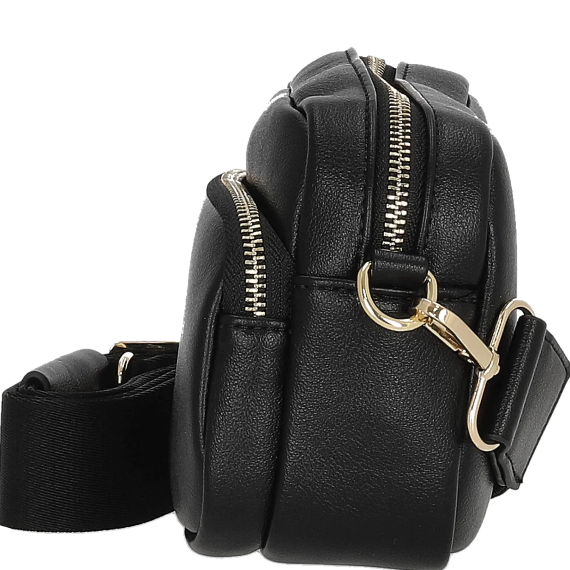 Heby - Schultertasche 18 cm (black/gold)