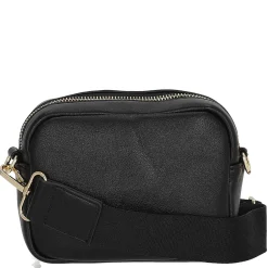 Heby - Schultertasche 18 cm (black/gold)