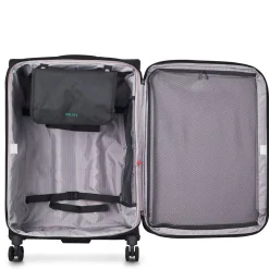 Helium Dlx 2.0 erweiterbar - 4-Rollen-Trolley 77cm (schwarz)