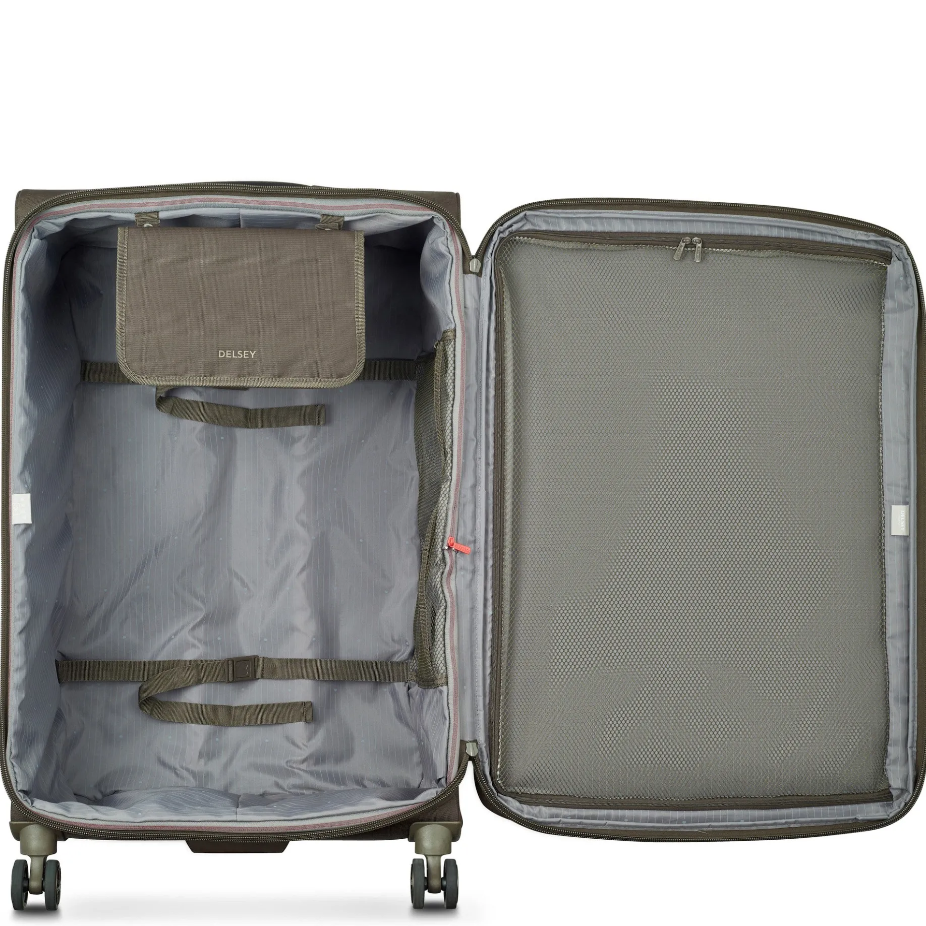 Helium Dlx 2.0 erweiterbar - 4-Rollen-Trolley 83 cm (mokka)