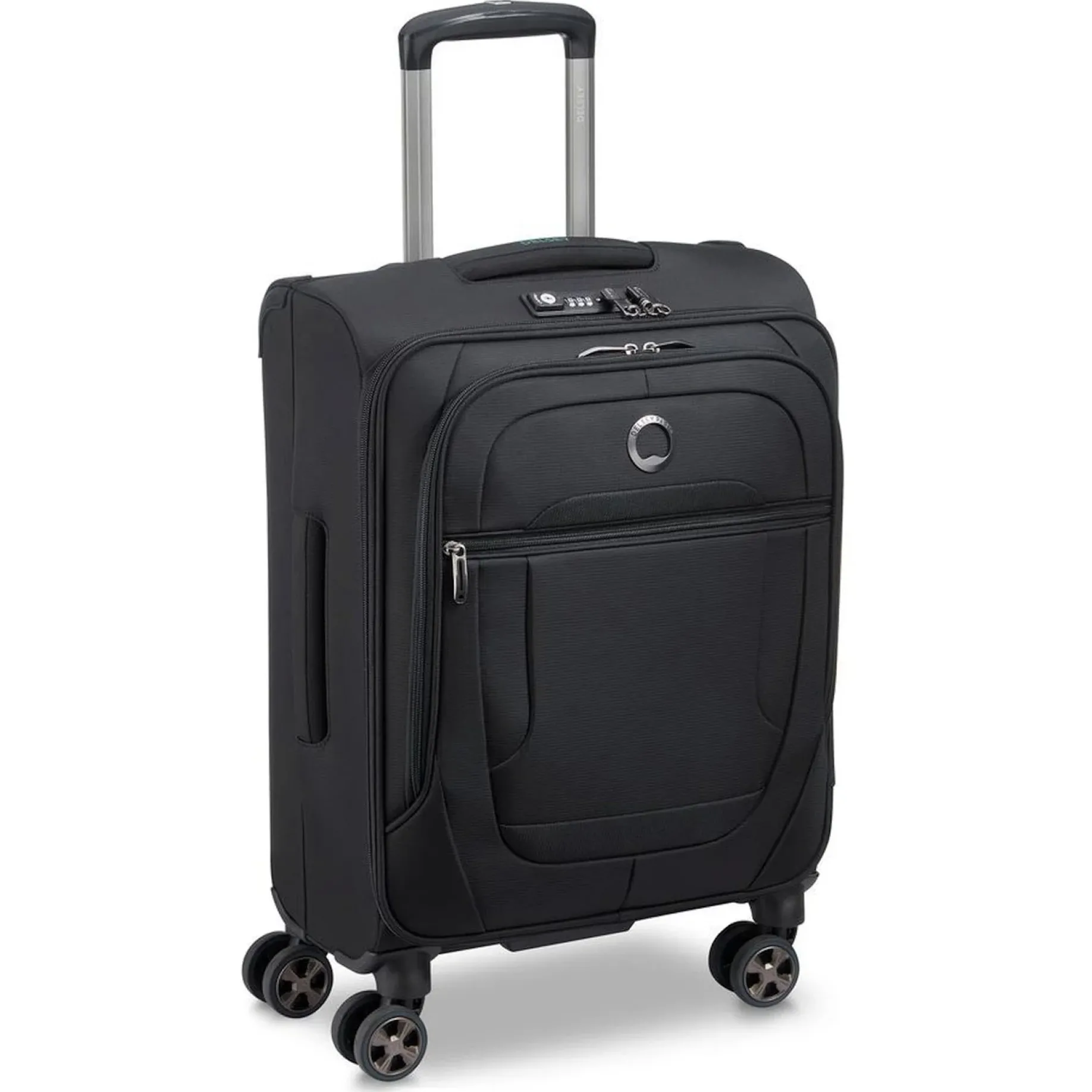 Helium Dlx 2.0 Slim Line - 4-Rollen-Kabinentrolley 55 cm (schwarz)