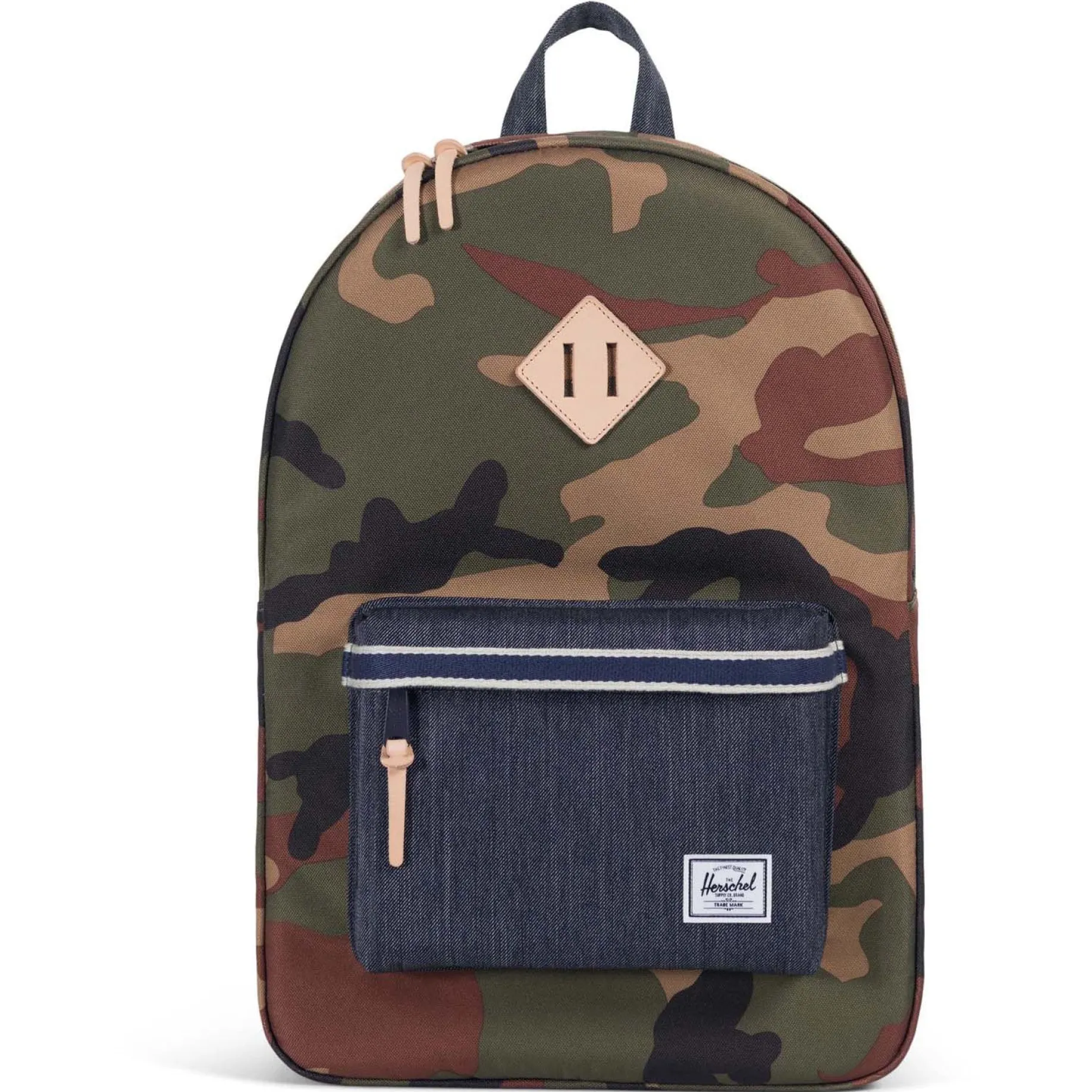 Heritage 21 - Rucksack 45 cm (woodland camo dark denim)