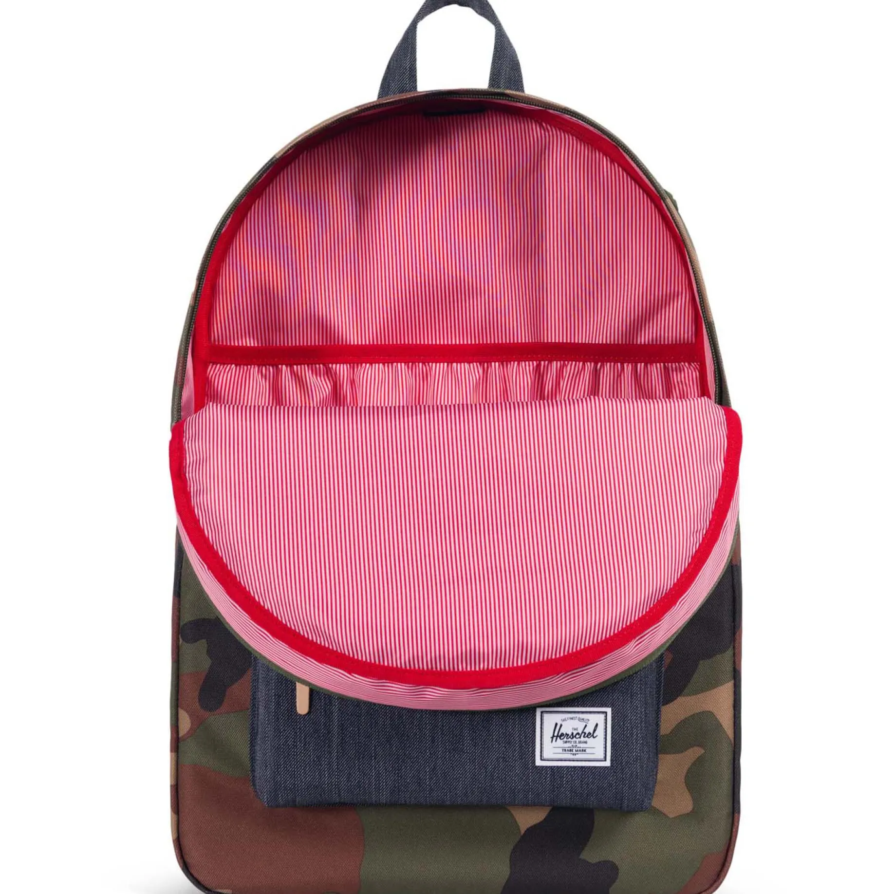 Heritage 21 - Rucksack 45 cm (woodland camo dark denim)