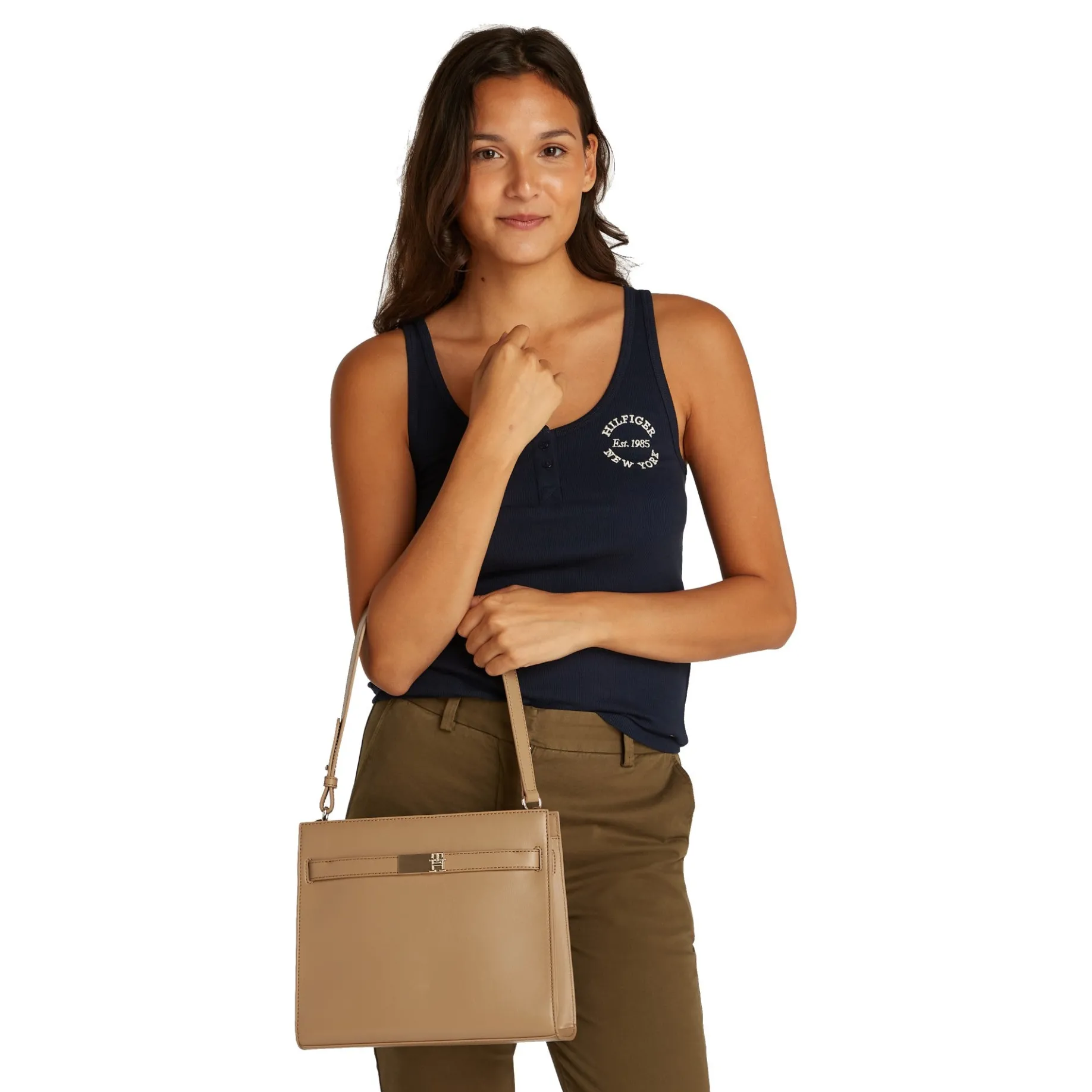 Heritage - Schultertasche 26 cm (safari canvas)
