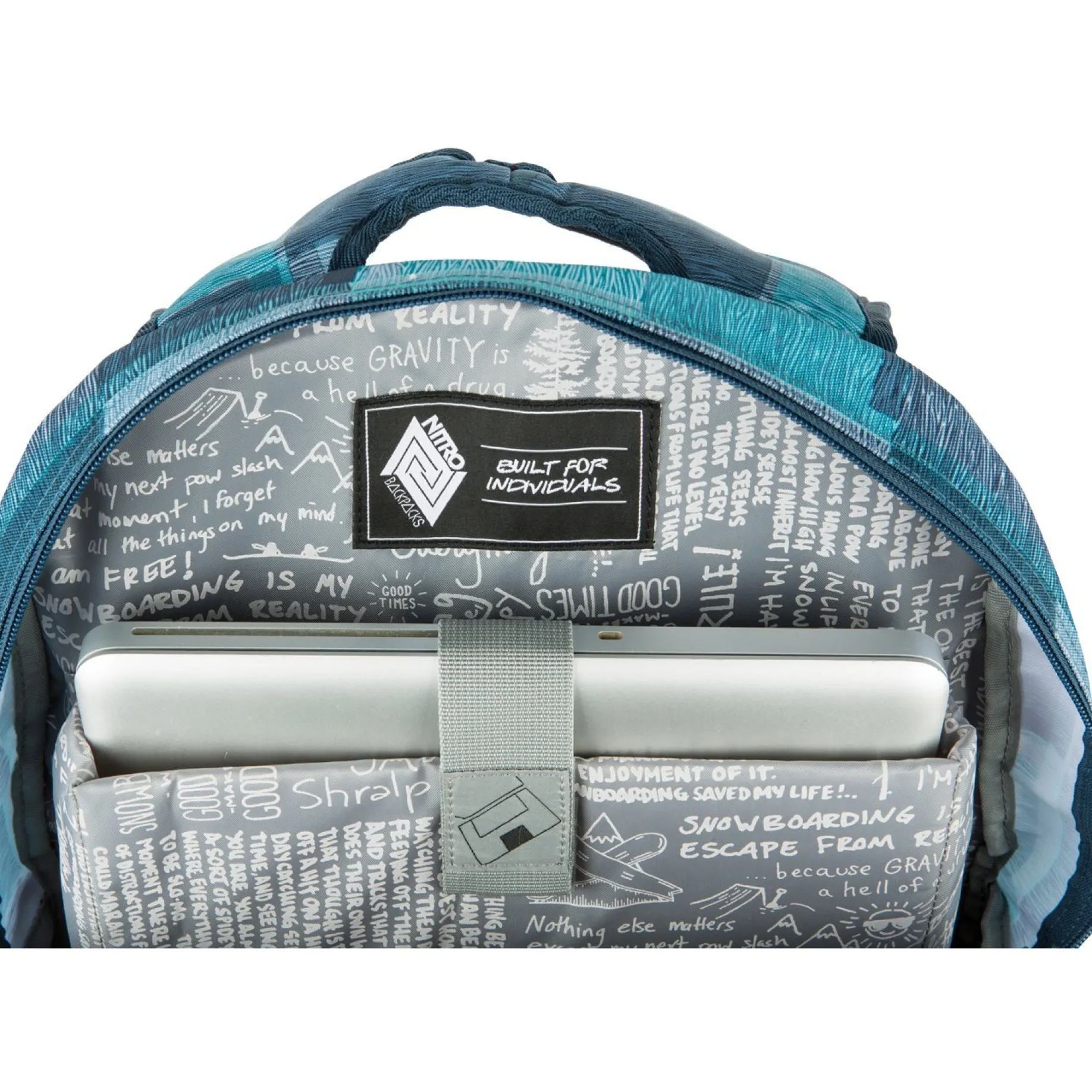 Hero - Laptoprucksack 17" 52 cm (waxed lizard)