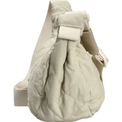 Hetta Halfmoon - Schultertasche 30 cm (oat milk)