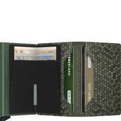 Hexagon Slimwallet - Geldbörse 6cc 10.2 cm RFID (green)