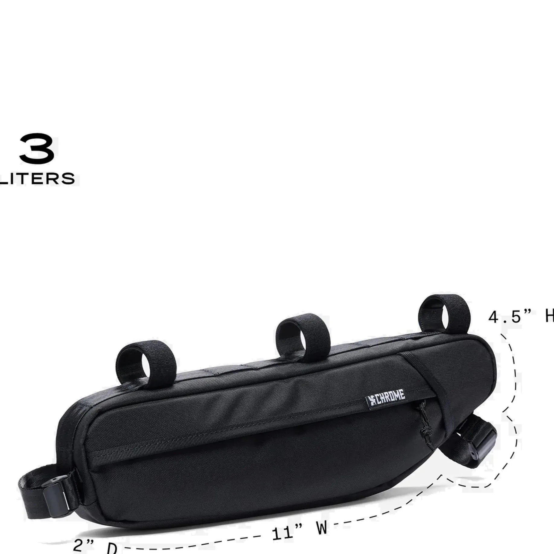 Holman Frame Bag - Rahmentasche S/M 27.9 cm (black)