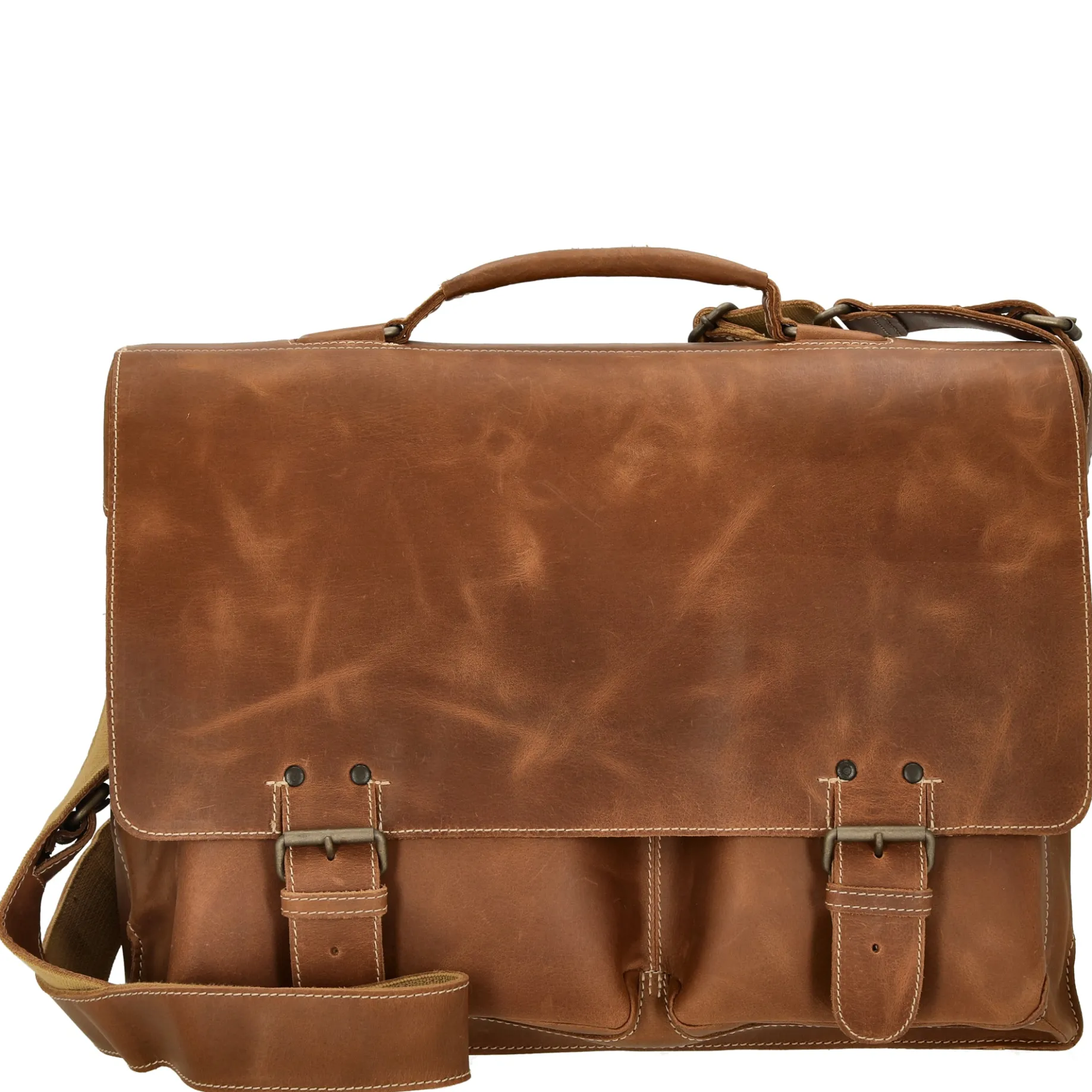 Hunter Jack - Aktentasche 17" (vintage tan)