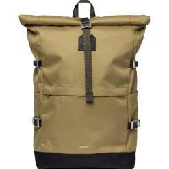 Icon Rolltop - Rucksack L 16" 65 cm erw. (olive drab with black leather)