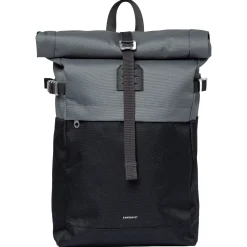Icon Rolltop - Rucksack M 14" 60 cm (multi dark with black leather)
