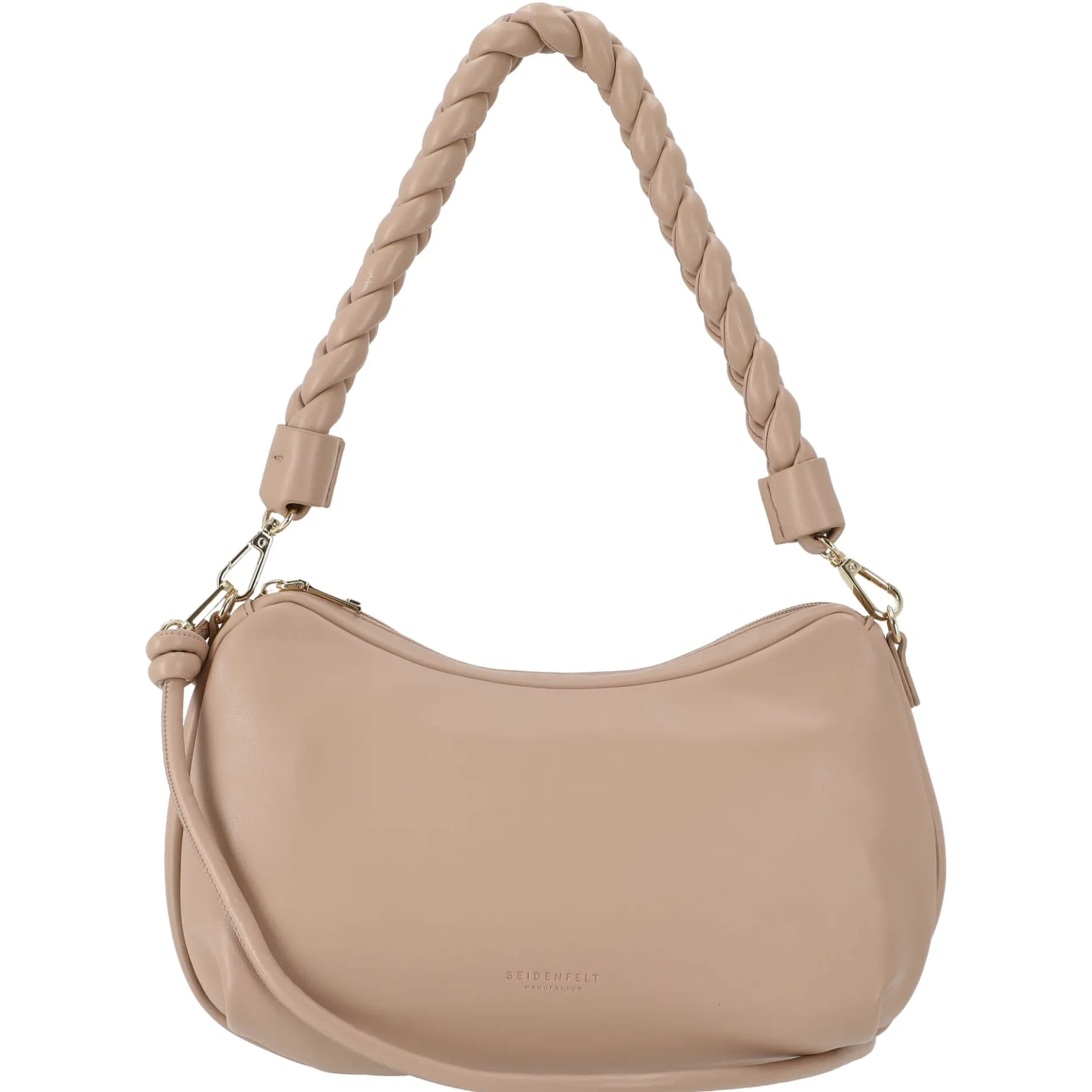 Ikast Hobo - Umhängetasche 31 cm (beige/gold)