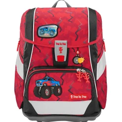 2in1 Plus - Schulranzen Set 6tlg. (Monster Truck Rocky)