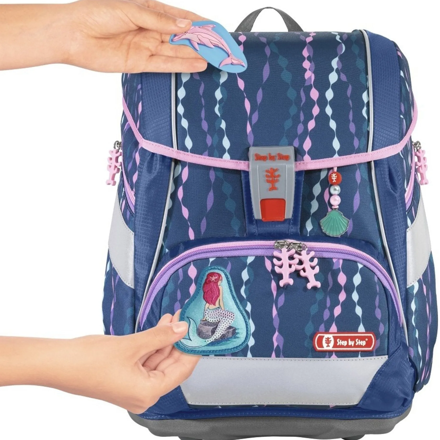 2in1 Plus - Schulranzen Set 6tlg. (Mermaid)