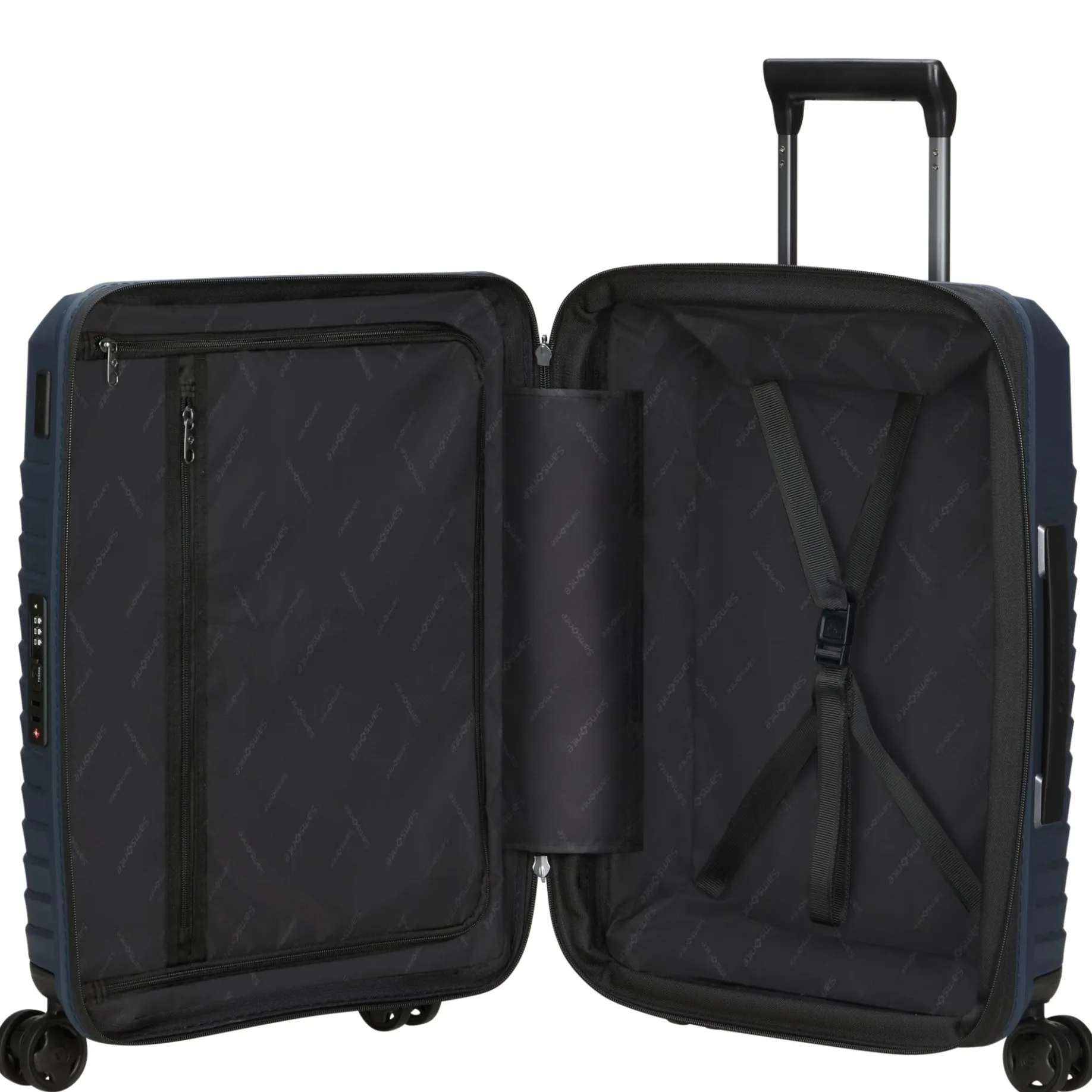Intuo - 4-Rollen Kabinentrolley 55 cm erw. (blue nights)