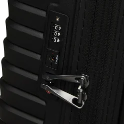 Intuo - 4-Rollen Kabinentrolley 55 cm erw. (black)