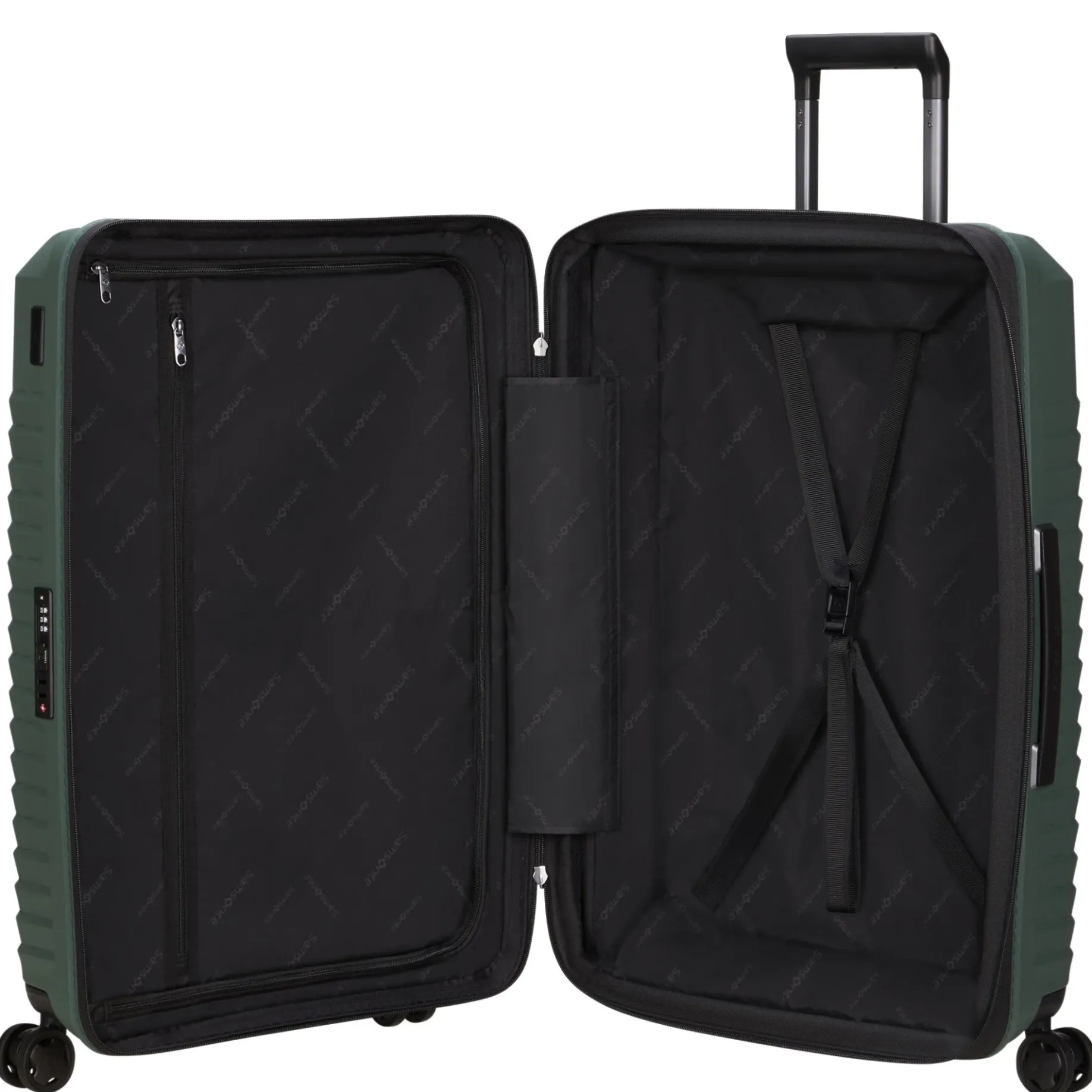 Intuo - 4-Rollen-Trolley M 69 cm erw. (olive green)