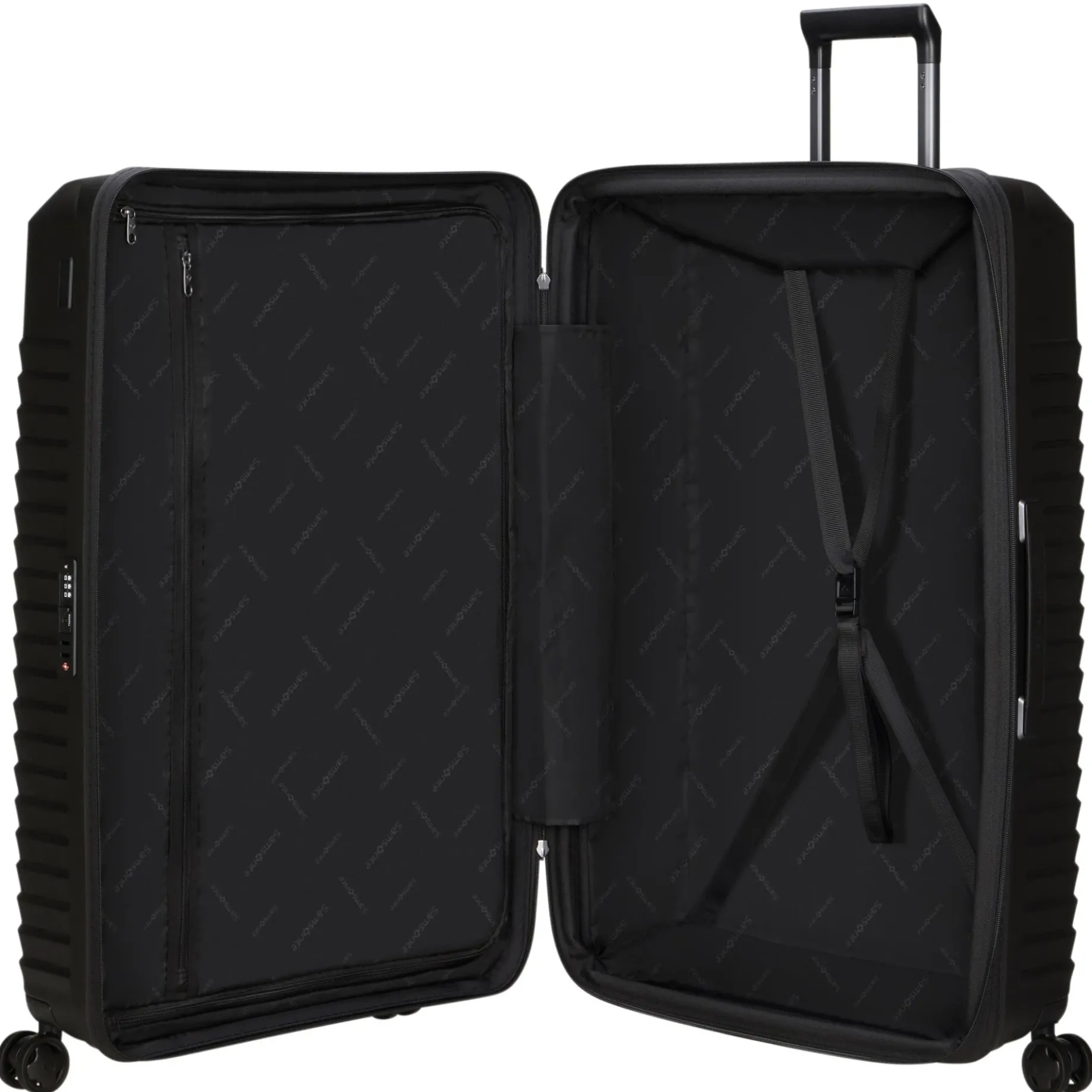 Intuo - 4-Rollen-Trolley XL 81 cm erw. (black)