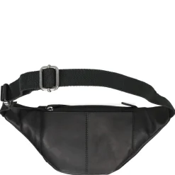 Jack - Gürteltasche Leder 23 cm (black)