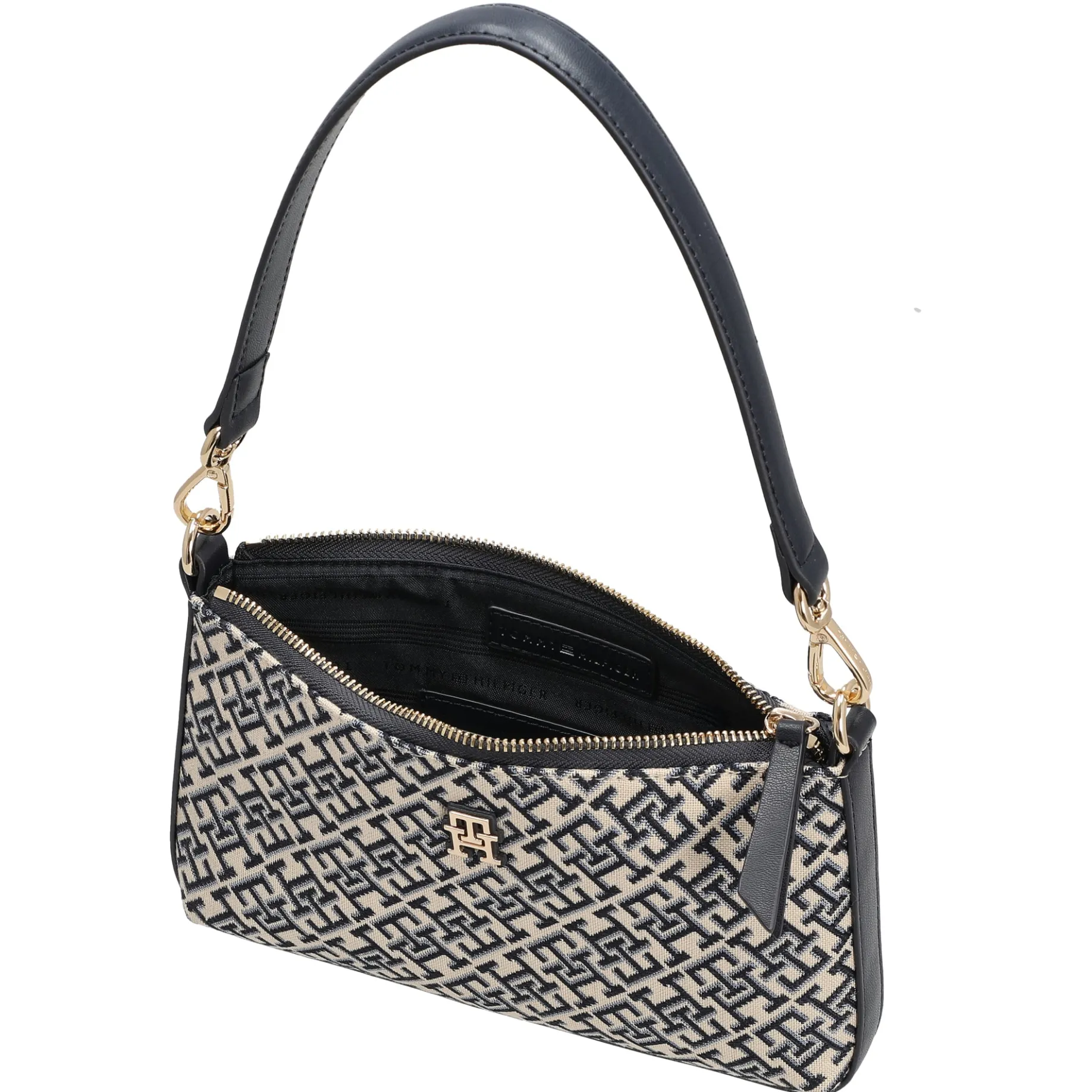 Jacquard - Schultertasche (space blue)