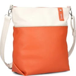 Jana J12 - Schultertasche 33 cm (papaya)