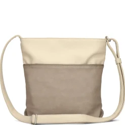 Jana J10 - Schultertasche 29 cm (nubuk-cappuccino)