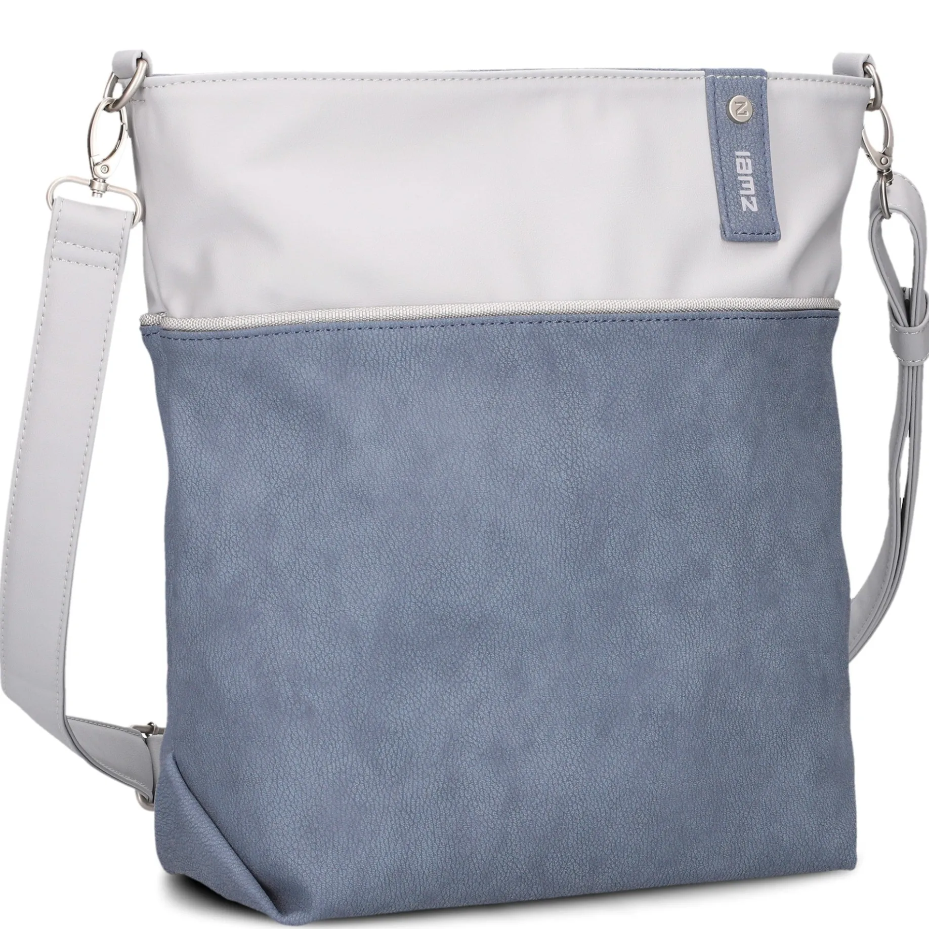 Jana J12 - Schultertasche 33 cm (nubuk-sky)