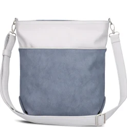 Jana J12 - Schultertasche 33 cm (nubuk-sky)