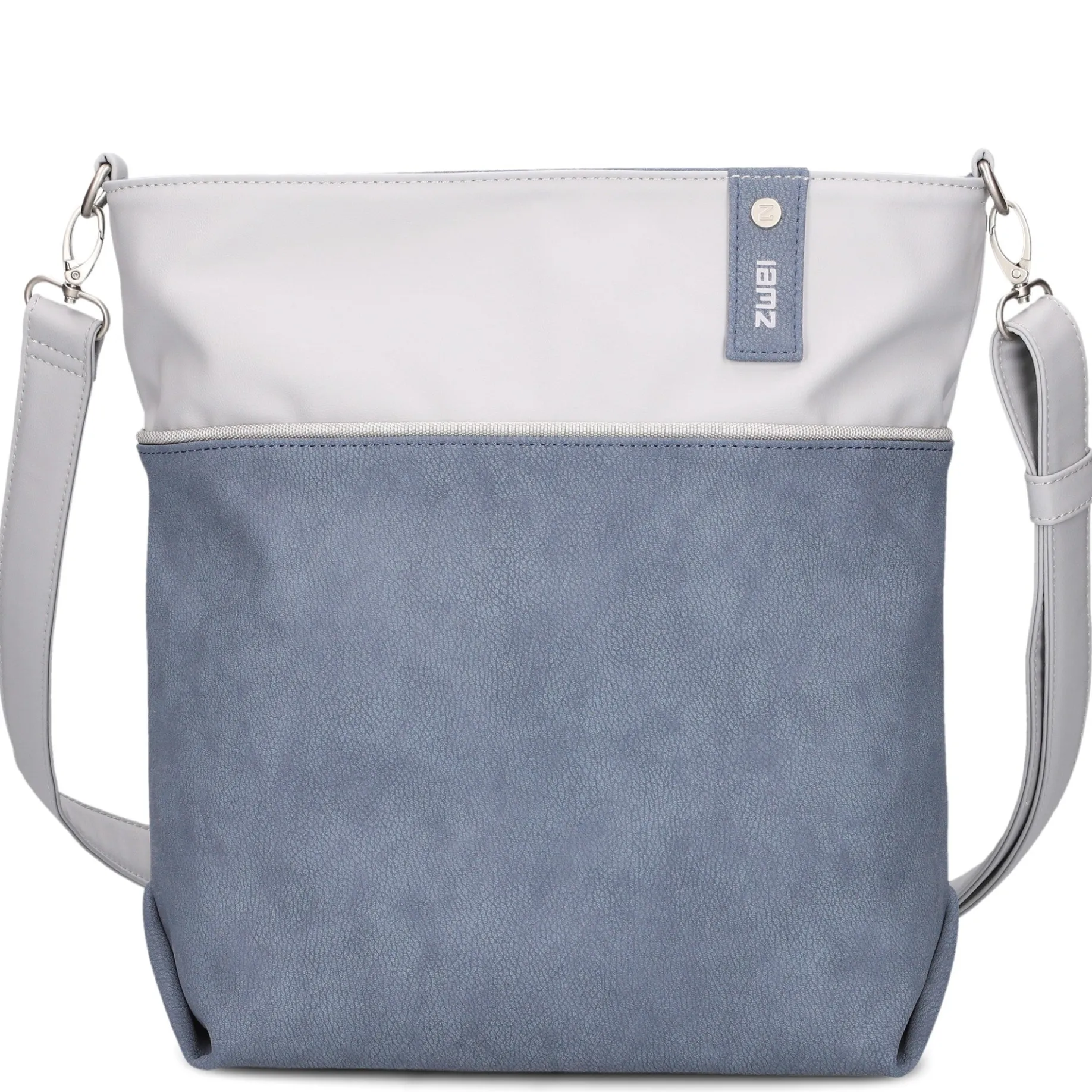 Jana J12 - Schultertasche 33 cm (nubuk-sky)