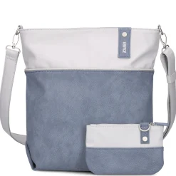 Jana J12 - Schultertasche 33 cm (nubuk-sky)