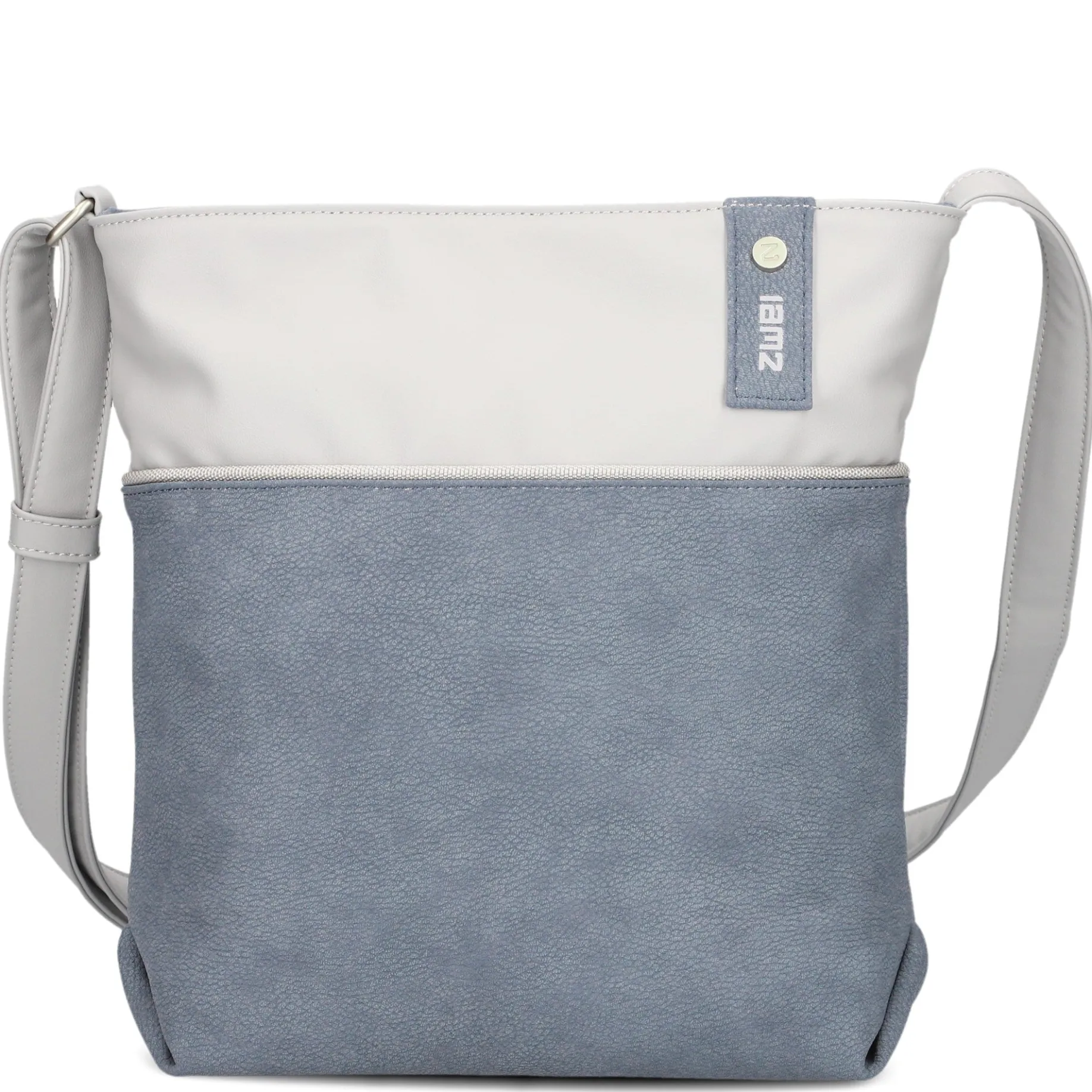 Jana J10 - Schultertasche 29 cm (nubuk-sky)