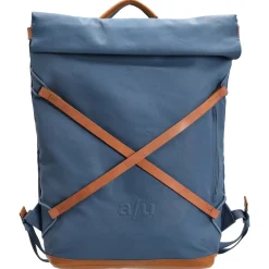 Japan Osaka Rolltop - Rucksack 15" 47 cm (blue jeans)