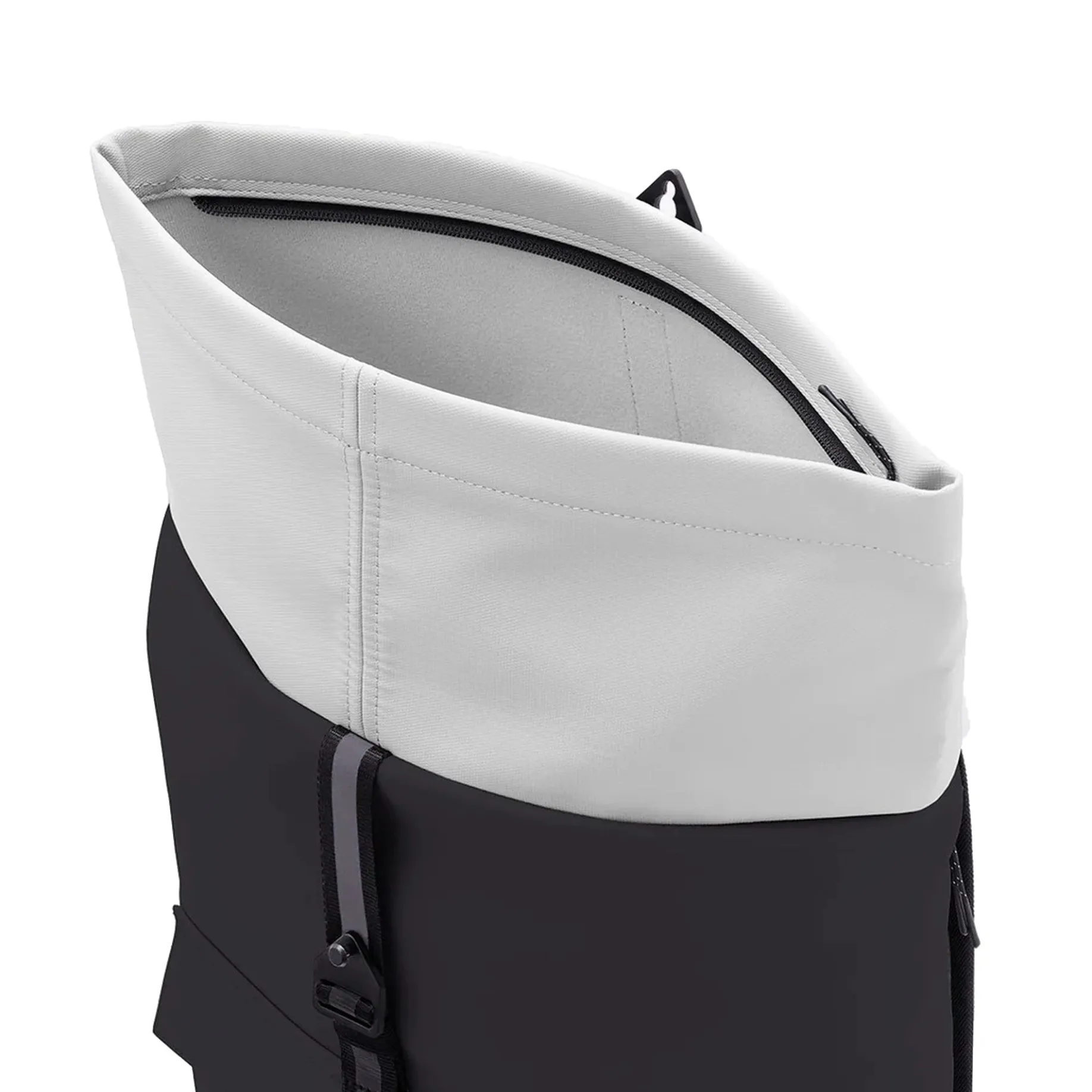 Jasper Medium Aloe Rolltop - Rucksack 16'' 45 cm (black/light grey)