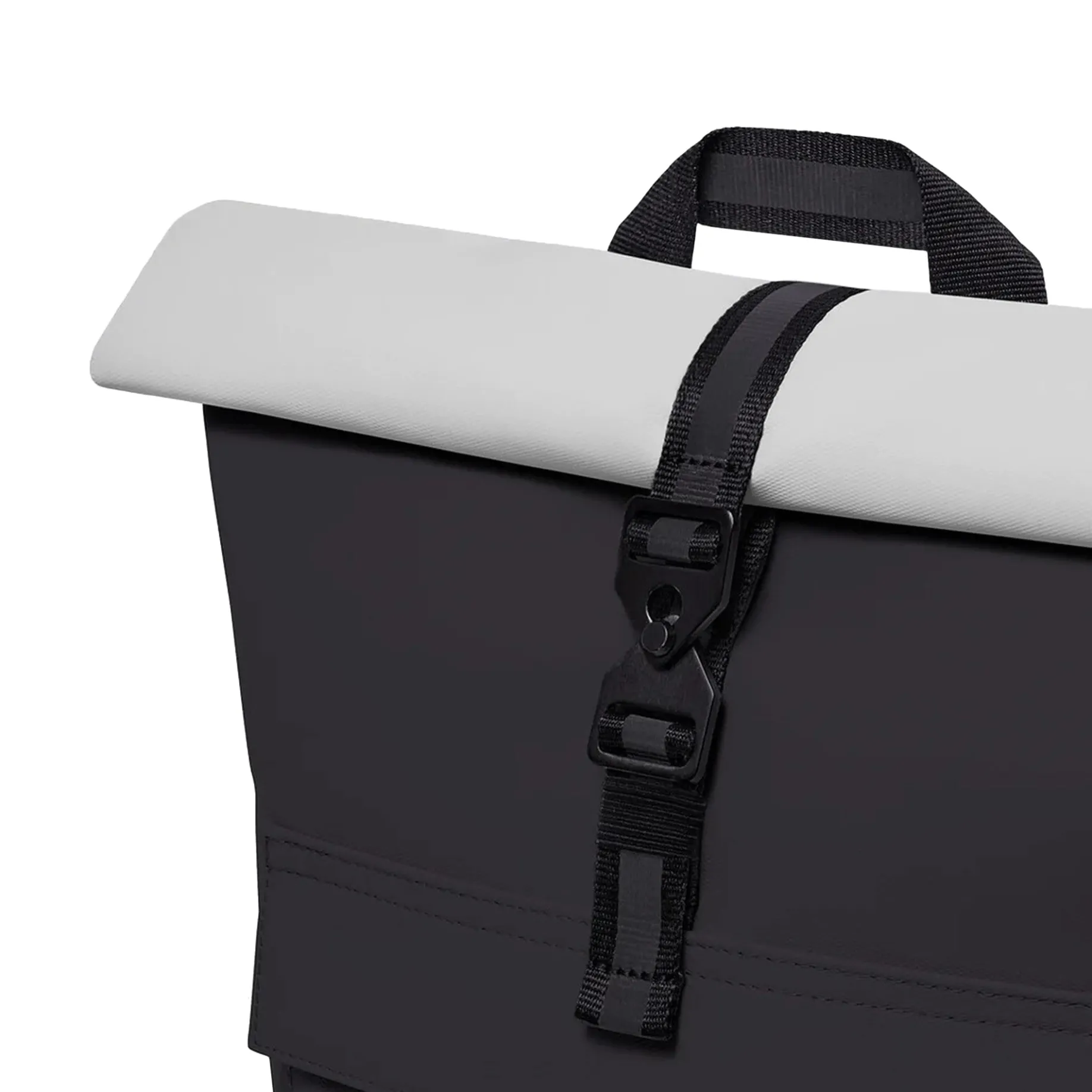 Jasper Medium Aloe Rolltop - Rucksack 16'' 45 cm (black/light grey)