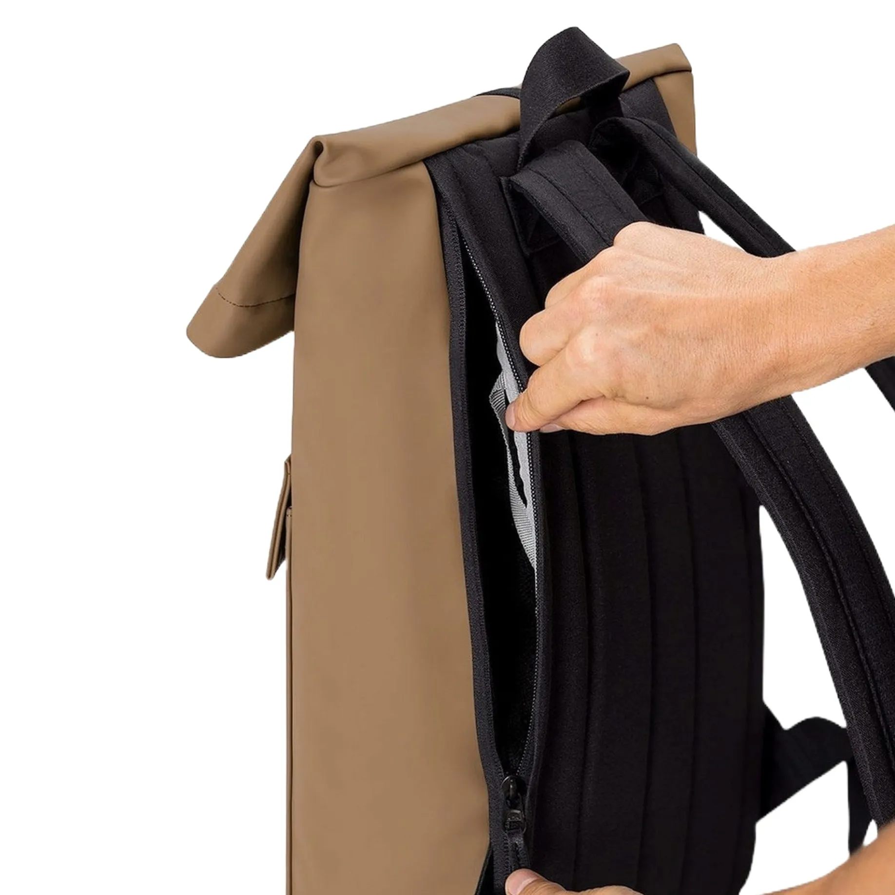 Jasper Medium Lotus Rolltop - Rucksack 16'' 45 cm (almond)