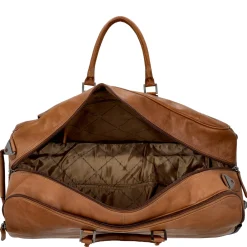 Jayven - Rollenreisetasche Leder 60 cm (cognac)