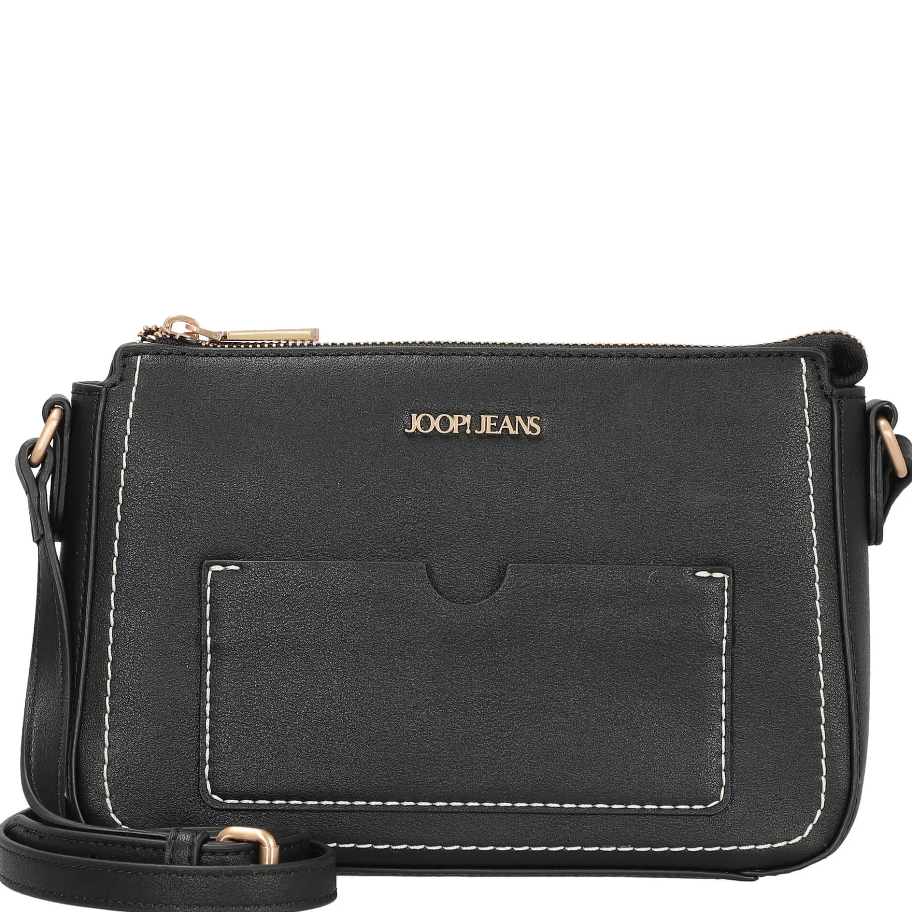 Jeans Women Solido Jasmina - Schultertasche S 24 cm (black)