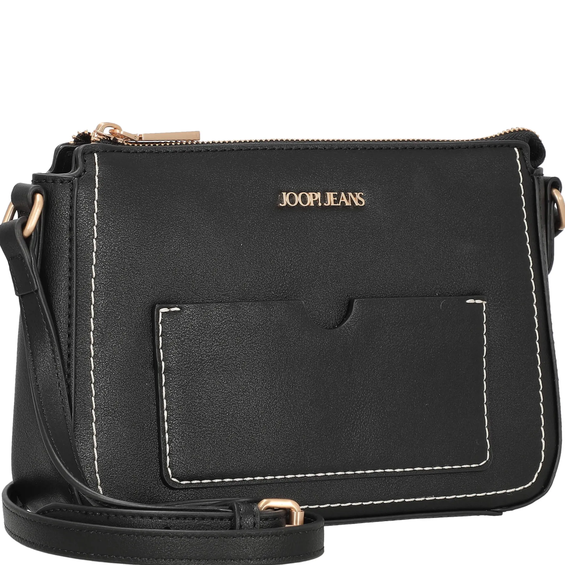 Jeans Women Solido Jasmina - Schultertasche S 24 cm (black)