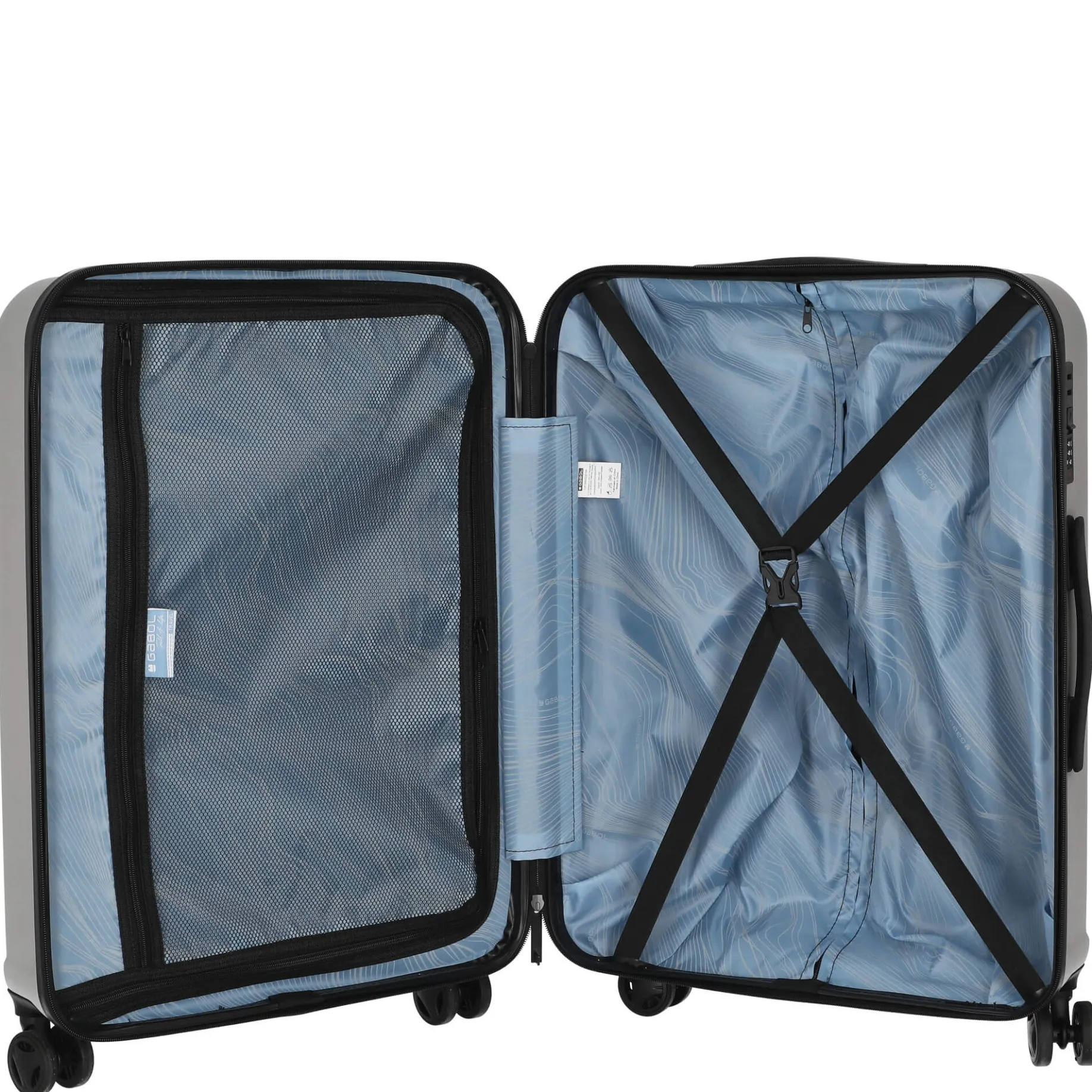 Jet - 4-Rollen-Trolley 66 cm M (silver)