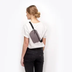 Jona Lotus - Gürteltasche 20 cm (dark rose/rose)