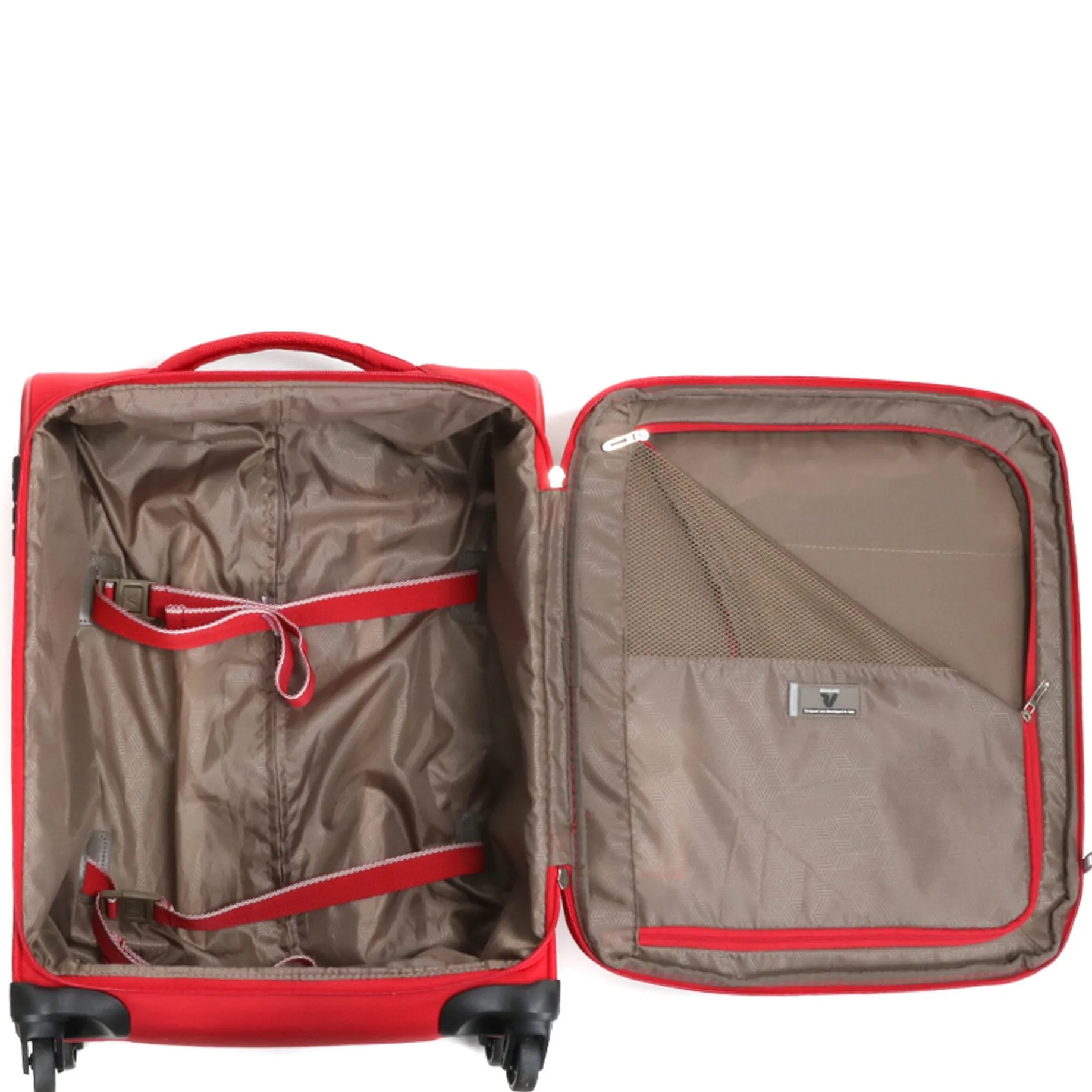 Joy - 4-Rollen-Kabinentrolley S 55 cm erw. (rosso)