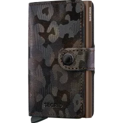 Jungle Miniwallet - Geldbörse RFID 6.5 cm (jungle brown)