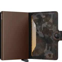 Jungle Miniwallet - Geldbörse RFID 6.5 cm (jungle brown)